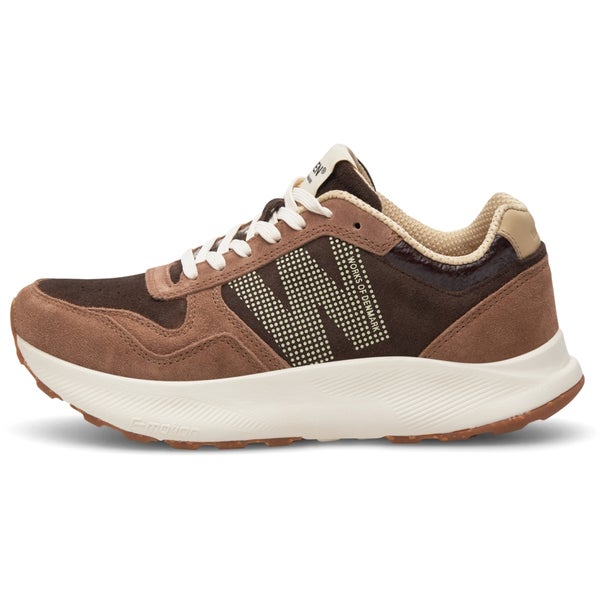 Mathilde Runner Suede  Chocolate Multi  Woden