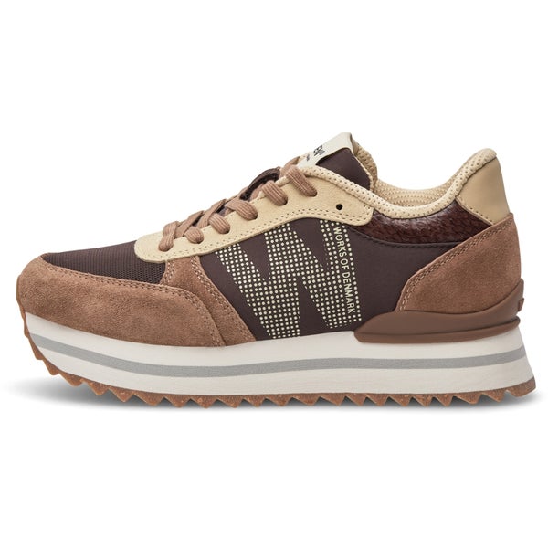 Ronja Plateau Chocolate Multi  Woden
