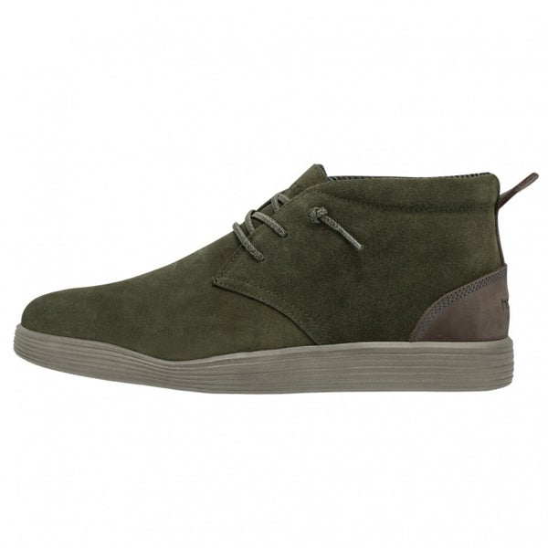 Miesten Jo Suede Olive Hey Dude