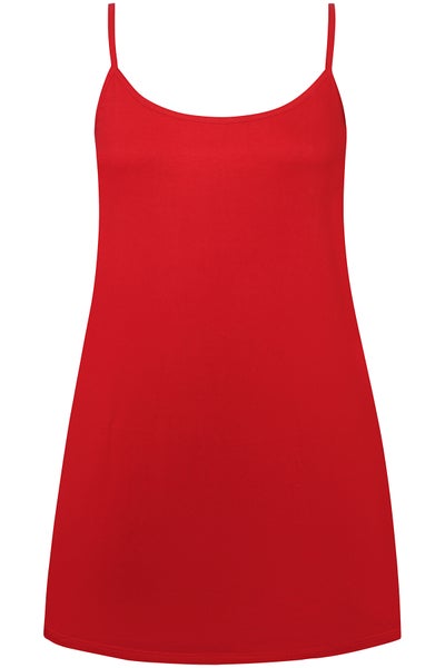 Under 454 Slip Dress punainen Anyday