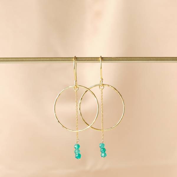 Talent Aventurine Earrings a Beautiful Story