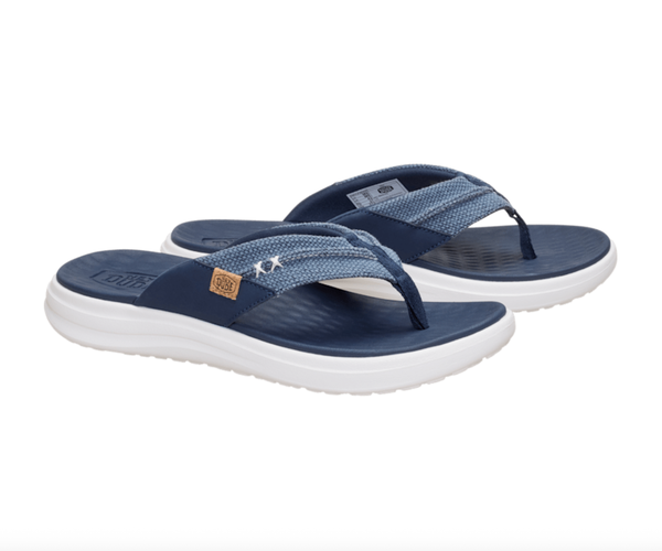 Miesten Finn flip braided Navy Hey Dude